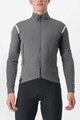CASTELLI Kolarska ocieplana kurtka - PERFETTO RoS 2 CONVERTIBLE - szary