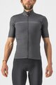 CASTELLI Koszulka kolarska z krótkim rękawem - PRO THERMAL MID - szary