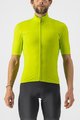 CASTELLI Koszulka kolarska z krótkim rękawem - PRO THERMAL MID - jasnozielony