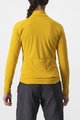 CASTELLI Zimowa koszulka kolarska z długim rękawem - UNLIMITED TRAIL W - żółty