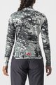 CASTELLI Zimowa koszulka kolarska z długim rękawem - UNLIMITED W THERMAL - szary/biały