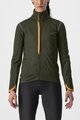 CASTELLI Kolarska ocieplana kurtka - ALPHA ULTIMATE INSULATED W - zielony
