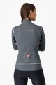CASTELLI Kolarska ocieplana kurtka - PERFETTO ROS 2 W - szary