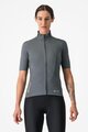 CASTELLI Koszulka kolarska z krótkim rękawem - PERFETTO ROS 2 WIND W - szary