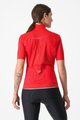 CASTELLI Koszulka kolarska z krótkim rękawem - PERFETTO ROS 2 WIND W - czerwony