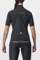 CASTELLI Koszulka kolarska z krótkim rękawem - PERFETTO ROS 2 W WIND - czarny