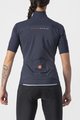 CASTELLI Koszulka kolarska z krótkim rękawem - PERFETTO ROS 2 W WIND - niebieski