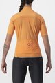 CASTELLI Koszulka kolarska z krótkim rękawem - PERFETTO ROS 2 W WIND - pomarańczowy