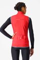 CASTELLI Kamizelka kolarska - PERFETTO ROS 2 W - czerwony