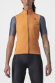CASTELLI Kamizelka kolarska - PERFETTO ROS 2 W - pomarańczowy