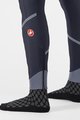 CASTELLI Długie spodnie kolarskie z szelkami - VELOCISSIMA DT - niebieski