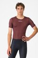CASTELLI Kolarska koszulka z krótkim rękawem - PRO MESH 2.0 - bordowy