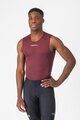CASTELLI Kolarski bezrękawnik - PRO MESH 2.0 - bordowy