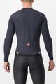 CASTELLI Zimowa koszulka kolarska z długim rękawem - FLY LS - czarny