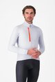 CASTELLI Zimowa koszulka kolarska z długim rękawem - ENTRATA THERMAL - srebrny