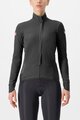 CASTELLI Kolarska ocieplana kurtka - ALPHA FLIGHT ROS W - czarny