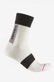 CASTELLI Kolarskie klasyczne skarpetki - VELOCISSIMA THERMAL - biały