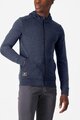 CASTELLI Bluza - MILANO 2 FULL ZIP FLEECE - niebieski