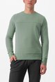 CASTELLI zjechać na pobocze - LOGO SWEATSHIRT - jasnozielony