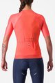 CASTELLI Koszulka kolarska z krótkim rękawem - AERO PRO 7.0 W - pomarańczowy