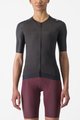 CASTELLI Koszulka kolarska z krótkim rękawem - AERO PRO 7.0 W - antracyt