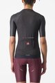 CASTELLI Koszulka kolarska z krótkim rękawem - AERO PRO 7.0 W - antracyt
