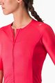 CASTELLI Koszulka kolarska z krótkim rękawem - AERO PRO 7.0 W - różowy