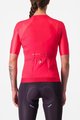 CASTELLI Koszulka kolarska z krótkim rękawem - AERO PRO 7.0 W - różowy
