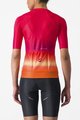 CASTELLI Koszulka kolarska z krótkim rękawem - CLIMBER'S 4.0 W - czerwony
