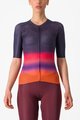 CASTELLI Koszulka kolarska z krótkim rękawem - CLIMBER'S 4.0 W - fioletowy