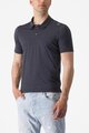 CASTELLI koszulka polo - MERINO POLO - antracyt