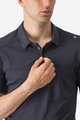 CASTELLI koszulka polo - MERINO POLO - antracyt