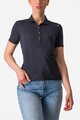CASTELLI koszulka polo - MERINO W POLO - czarny
