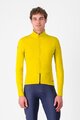 CASTELLI Kolarska ocieplana kurtka - PERFETTO AIR - żółty