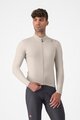 CASTELLI Zimowa koszulka kolarska z długim rękawem - ESPRESSO THERMAL - szary
