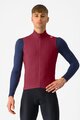 CASTELLI Kamizelka kolarska - ESPRESSO VEST - bordowy