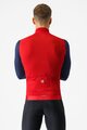 CASTELLI Kamizelka kolarska - ESPRESSO VEST - czerwony