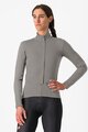 CASTELLI Kolarska ocieplana kurtka - PERFETTO AIR W - szary