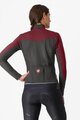 CASTELLI Kolarska ocieplana kurtka - PERFETTO AIR W - bordowy