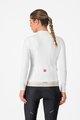 CASTELLI Zimowa koszulka kolarska z długim rękawem - ESPRESSO THERMAL W - biały