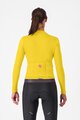CASTELLI Zimowa koszulka kolarska z długim rękawem - ESPRESSO THERMAL W - żółty