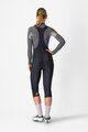 CASTELLI Kolarskie spodnie 3/4 z szelkami - ENTRATA W - czarny