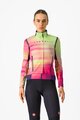 CASTELLI Kolarska ocieplana kurtka - PERFETTO LTD ROS 2 JKT - kolorowy/różowy