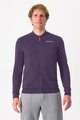 CASTELLI Bluza - CLASSICO TRACK - fioletowy