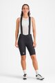 CASTELLI Krótkie spodnie kolarskie z szelkami - FREE AERO RACE S W - czarny