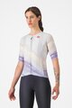 CASTELLI Koszulka kolarska z krótkim rękawem - AERO PRO 8S - fioletowy