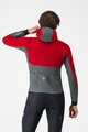 CASTELLI Kolarska kurtka przeciwwiatrowa - FLY UNLTD - czerwony/szary