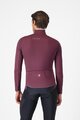 CASTELLI Kolarska ocieplana kurtka - ALPHA 150 - bordowy