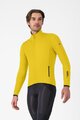 CASTELLI Kolarska ocieplana kurtka - ALPHA 150 - żółty