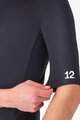CASTELLI Kolarska kurtka przeciwwiatrowa - DO.DI.CI. SHORT SLEEVE - czarny